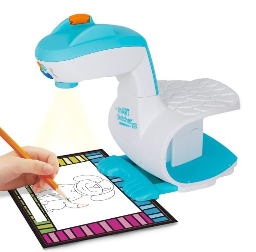 smART Sketcher 2.0, Proyector de Dibujo para Niños, Proyector de Arte para Rastrear, Juguetes para Niños, Regalo de Cumpleaños para niños de 5 años en adelante, Suministros de Arte para Niños de 5-8