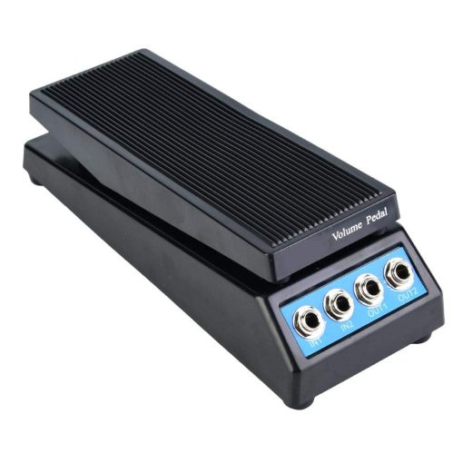 Pedal de Volumen para Guitarra Daphon DF1511A Pedal de Volumen Estereo DJ con Perilla de Ajuste de Amplitud Control Preciso de Volumen Entrada y Salida Dual - Imagen 4