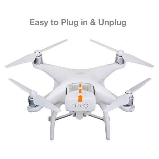 Bateria de Repuesto de Vuelo Inteligente de Alta Capacidad de 3 Paquetes (15,2V 5870mAh) para Drones de la Serie DJI Phantom 4 | DJI Phantom 4, Phantom 4 Pro, Phantom 4 Pro V2.0, Phantom 4 Advanced - Imagen 4