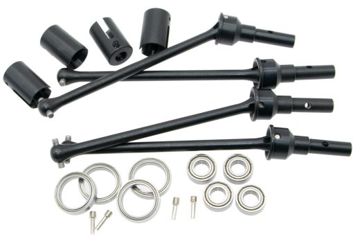 Parts for Traxxas Maxx WideMaxx Driveshaft 8996X Conjunto de Eje de Transmision de Acero CV Ensamblado Mejora de Repuesto(Negro) - Imagen 5