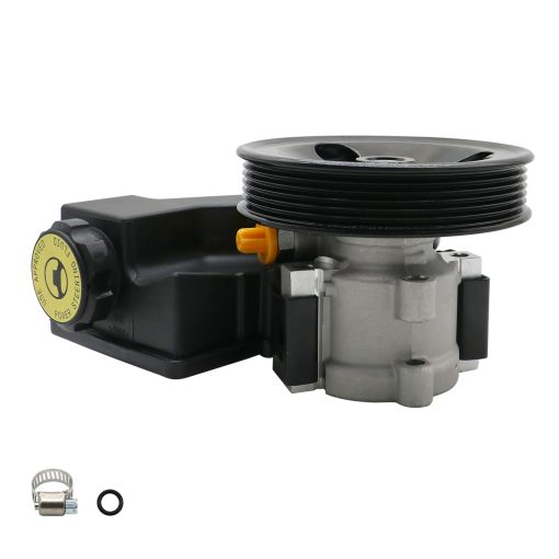 Bomba de direccion asistida Cuuove 20-61607 con polea y deposito para Jeep Grand Cherokee 1999-2004 Sport Utility L6 4.0L, Jeep Grand Cherokee 1999-2000 Sport Utility V8 4.7L, Montaje de bomba de asistencia de direccion - Imagen 2