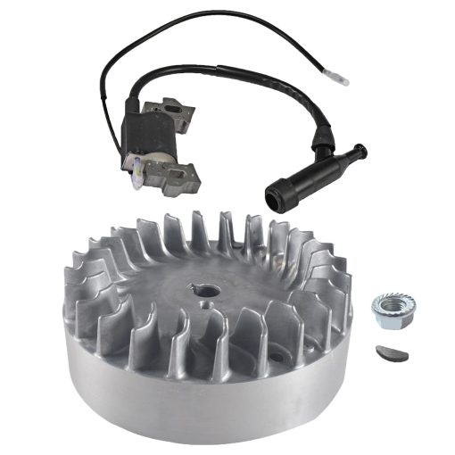 Volante de Aluminio y Bobina de 10kRPM para Predator 212cc 196cc 224cc No Hemi Fundido, Compatible con Honda GX200, 69730 69736