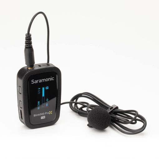 Saramonic Blink 500 Pro X B2 Sistema de Microfono Inalambrico de 2 Personas 2.4GHz con Lavaliers para Camaras, Moviles y Mas, Negro - Imagen 4