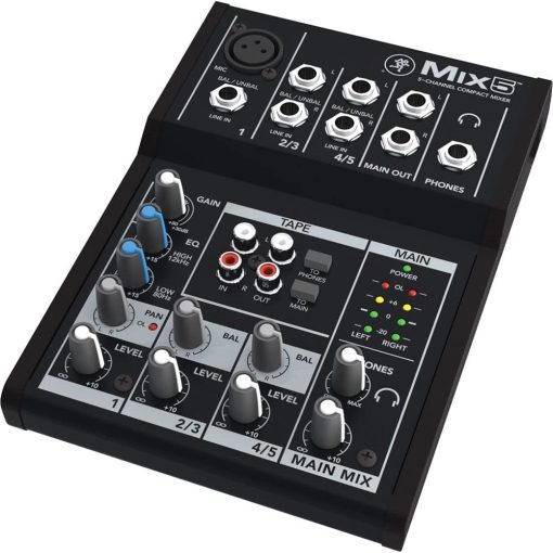 Mackie Mix5 Mezcladora Compacta de 5 Canales - Imagen 4