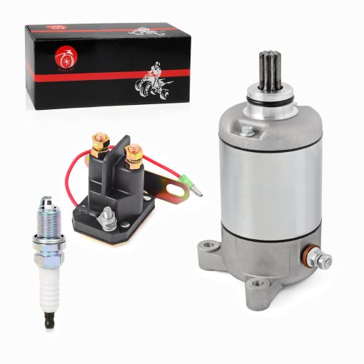 Motor de Arranque y Rele para Polaris Sportsman 400 500 HO 1994-2004 3084981 3085521 - Imagen 2
