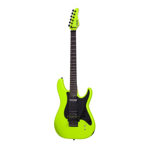 Guitarra Electrica Schecter Sun Valley Super Shredder con Floyd Rose y Sustaniac - Verde abedul