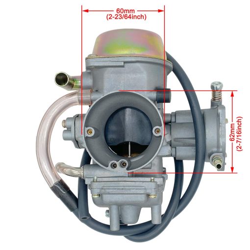 Carburador Rujie YFM660 para Yamaha Rhino 660 2004-2007 ATV 4x4 - Imagen 3