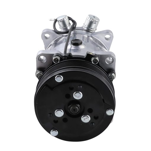 Compresor de Aire Acondicionado Universal ACTECmax 6PK Embrague Sanden 508 5H14 R134A Correa Serpentin 12V - Imagen 5