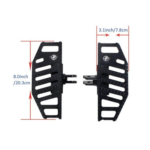 Tablero de Pedal de Pie Mini Rider POWER JAMSE Negro para Harley Davidson 2018-2024 Low Rider, Softail Standard, Street Bob, Fat Bob, Dyna, FX Softail Models (Para 2018 en adelante) - Imagen 2