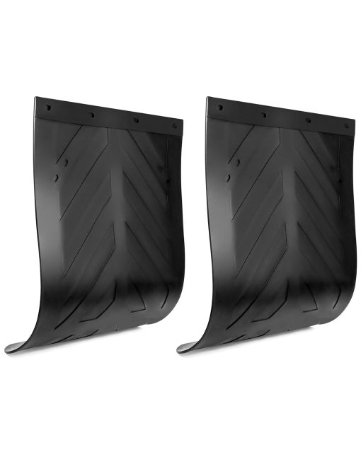 Juego de 2 Guardabarros de Goma Negros para Camion Semi y Remolque, 30" x 23.5" Pesados para Proteccion contra Salpicaduras de Pro Mud Flaps Fenders, Universal para 2 Piezas - Imagen 7