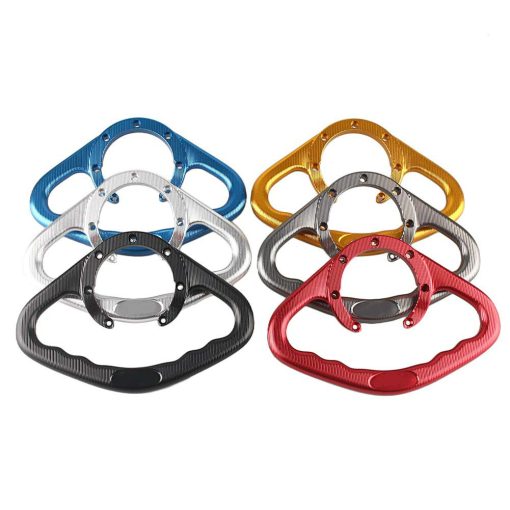 Luckmart Manija de Agarre de Tanque de Gas Trasero de Aluminio para Pasajero de Motocicleta Compatible con Honda CBR600 CBR900 CBR929 CBR954 CBR250 CBR400 CBR1000 CBR1100 Rojo - Imagen 4