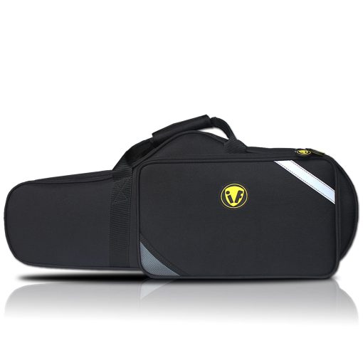 Estuche para saxofon alto TianChunyue? Mochila para saxofon alto Bolsa impermeable y a prueba de presion para saxofon Alto con bandolera Funda rigida especial para acompanamiento Accesorios de transporte acolchado (Negro)