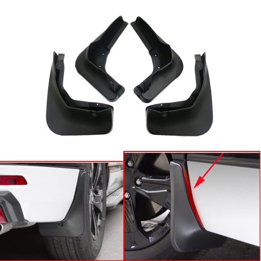 4pcs Car SUV Mud Flap Splash Guard Mud Guards Fender Mudguard Mudflap for Nissan Kicks 2017 2018 2019 2020 2021 2022 2023