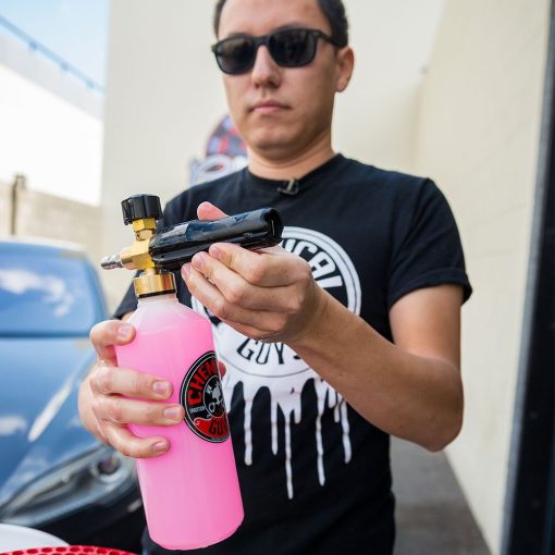 Shampoo y Jabon de Limpieza Superficial Chemical Guys Mr. Pink, 128 fl oz (1 Galon) + HOL144 TORQ Canon de Espuma para Nieve, Funciona con Lavadora de Presion (2 Articulos) - Imagen 2