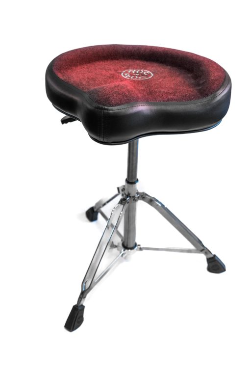 Taburete de bateria ROC-N-SOC Nitro Gas con Silla Original, Rojo - Imagen 2
