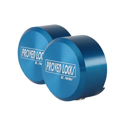 Juego de Cerraduras de Puck Proven Industries Modelo 400XL, Fabricado en EE. UU., Paquete de 2 (Azul)