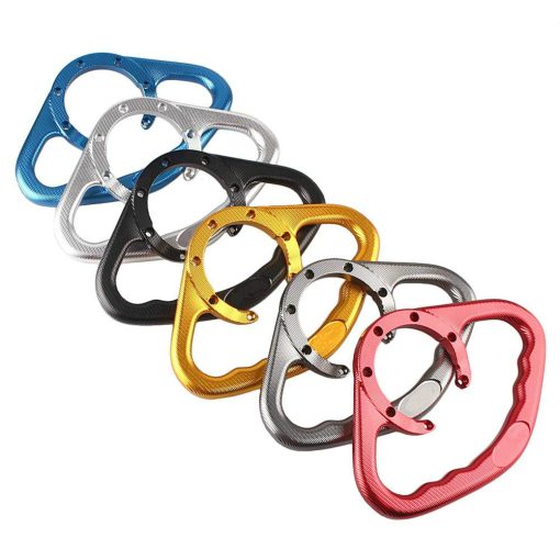 Luckmart Manija de Agarre de Tanque de Gas Trasero de Aluminio para Pasajero de Motocicleta Compatible con Honda CBR600 CBR900 CBR929 CBR954 CBR250 CBR400 CBR1000 CBR1100 Rojo - Imagen 3
