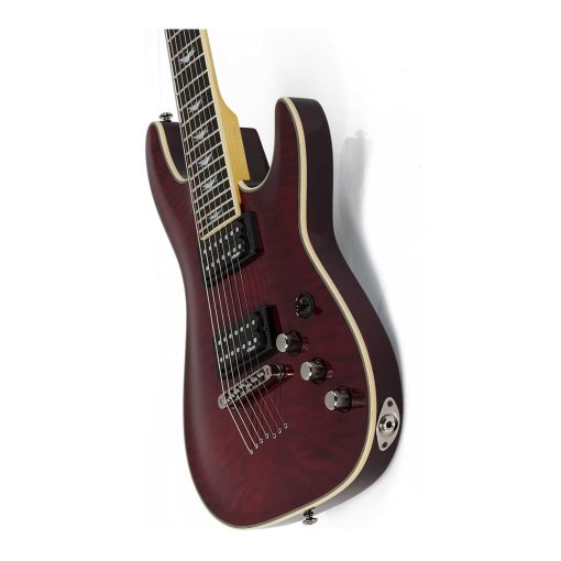 Guitarra electrica Schecter Omen Extreme-7 - Cereza Negra - Imagen 3