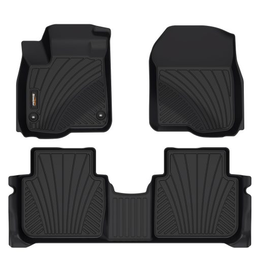 Tapetes para pisos Binmotor para Honda CR-V 2023 2024 2025 - Juego de alfombrillas de coche todo clima 3D para Honda CRV