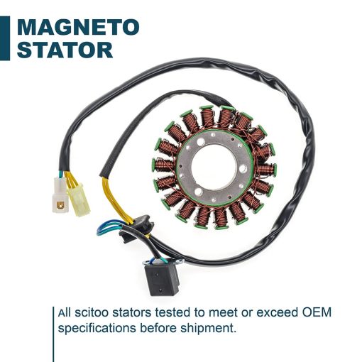 Estator Compatible con Hyosung GT 650 - X Special Edition Comet (2004-2013) GTX650 650R 650S / GV 650 (2006-2013) GV650 / ST7 (2010-2013) - Imagen 2