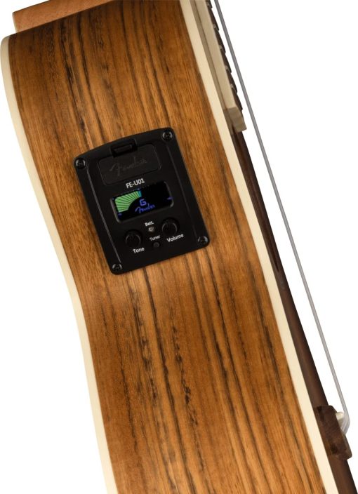 Ukelele Tenor Fender Rincon, Acabado Cognac Envejecido, con Funda de Transporte - Imagen 7