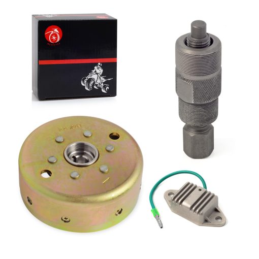 Herramienta para extraer magneto, rotor y regulador para Yamaha Blaster 200 YFS200 1988-2006 2XJ-85550-M1-00 - Imagen 2