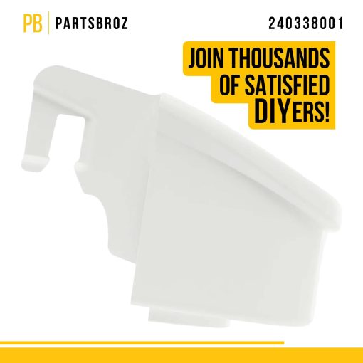 Bandeja de Puerta PartsBroz 240338001 para Frigidaire PS429871 AP2115859 Repuesto de Refrigerador LFHT2131QF0 FFHT1826LS2 FFHT1831QS1 FFTR2126LW3 FRT18L4FW3 FRT18L4JM3 FRT18S6JW4 FRT21IL4FW8 FRT21IL4FW4 - Imagen 5