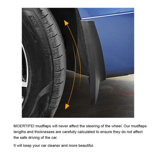 Juego de 4 guardabarros para automovil MOERTIFEI para Buick Enclave 2008-2017 - Imagen 7