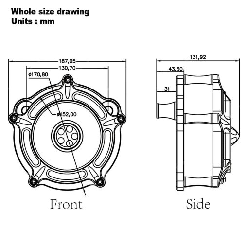 Filtro de aire para limpiador de aire para Harley Sportster Softail Touring Street Road King Glide Dyna para filtros de admision de aire Harley Davidson (Contrast Cut - Filtro Gris, A-Para modelos Sportster XL) - Imagen 6