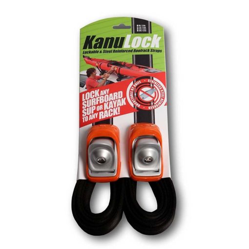 Correas de amarre de acero inoxidable reforzado con cerradura Kanulock de 11 pies