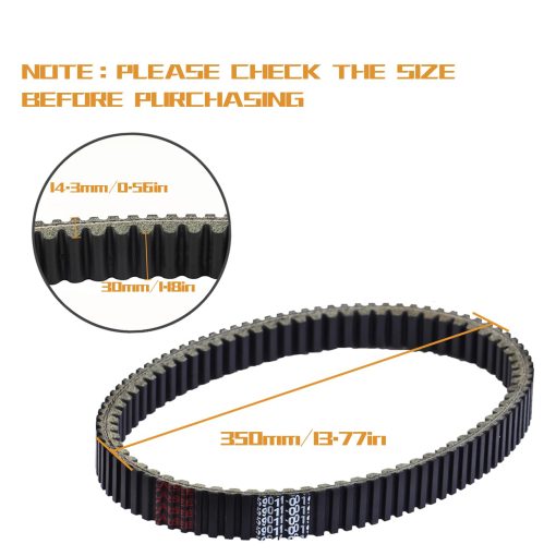 Correa de transmision de repuesto KARSEE 59011-0003 59011-0019 para Kawasaki Brute Force 650 750 2005-2020/ KFX700 /Prairie 360/Kawasaki ATV Teryx 750 - Imagen 5