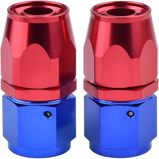 Manguera de Combustible de Acero Inoxidable Trenzado CPE de 20FT 6AN 3/8" con Kit de 10 Piezas de Adaptadores de Extremo Giratorio - Imagen 4