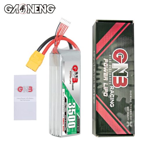 Bateria LiPo GAONENG GNB 6S 3500mAh 22.2V 70C 140C XT90 Alta Descarga C Rating Rendimiento para Helicopteros de Tamaño 600mm a 700mm, Drones RC, Barcos RC, Pasatiempos RC - Imagen 6