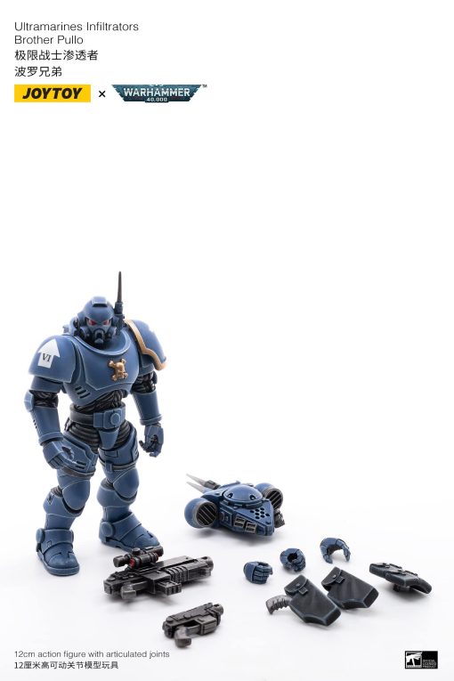Figura de JOYTOY Warhammer 40K ULTRAMARINES INFLITRATORS 1/18, Multi - Imagen 6