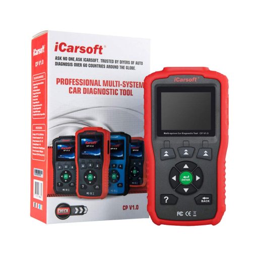 Escaner de diagnostico automotriz iCarsoft CP V1.0 para Peugeot/Citroen con SRS, ABS Scan, Reinicio de Servicio de Aceite, Reinicio de SAS, etc. - Imagen 4