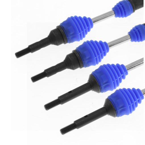 Eje de transmision mejorado de acero 40Cr delantero y trasero para RC 1/10 Traxxas Slash 4x4 Rustler VXL 4X4 Stampede VXL 4X4 Piezas de actualizacion (Azul Oscuro) - Imagen 4