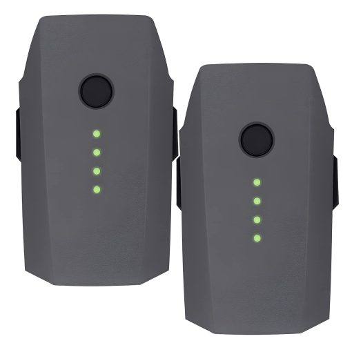 Bateria de Repuesto KUWATA para DJI Mavic Pro, Paquete de 2 Baterias Inteligentes Compatible con DJI Mavic Pro & Mavic Pro Platinum, Bateria Extendida de 3830mAh para Dron de Camara