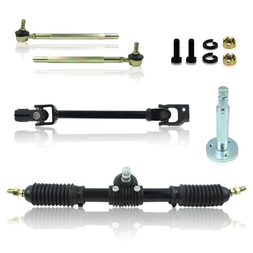 Kit de Eje de Direccion de Karting FLYPIG con Barras de Direccion - 110cc a 140cc - Imagen 3