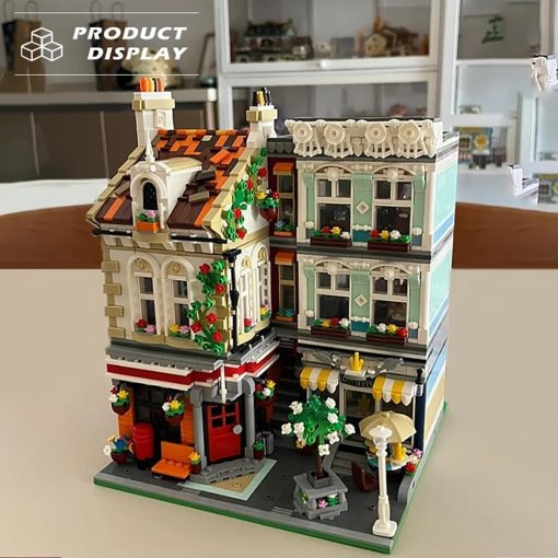 Set de Bloques de Construccion de Arquitectura Yunigzmy, 3299 PCS Esquina Ladrillo Cuadrado Oficina de Correos Modelo de Arquitectura Kit de Construccion, Mini Ladrillos MOC Juguetes Educativos Regalo para Ninos y Adultos - Imagen 2