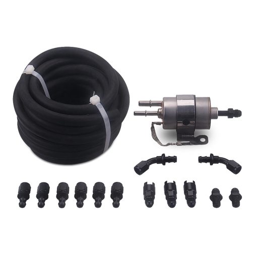 Kit de Adaptadores de Linea de Inyeccion de Combustible MSCRP EFI FI con Filtro/Regulador Conversion LS