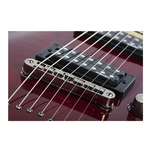 Guitarra electrica Schecter Omen Extreme-7 - Cereza Negra - Imagen 8