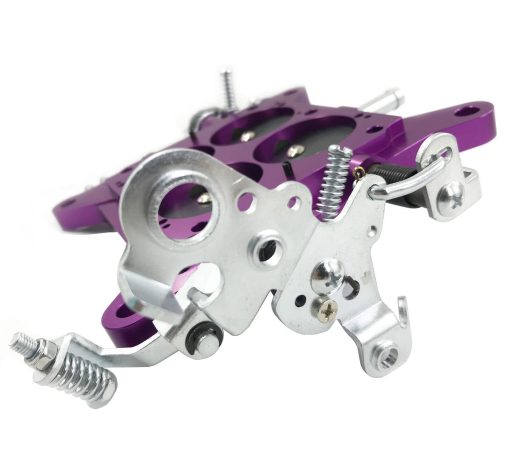 Placa base del carburador CNC Billet para Holley 850 CFM 4150 Double Pumper Carb - Imagen 2