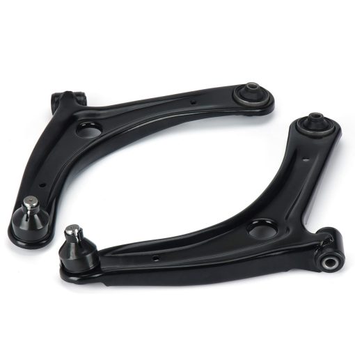 Brazos de control inferiores delanteros con juntas de bola + barras estabilizadoras + extremo de barra de direccion de repuesto para Dodge Caliber Jeep Compass Patriot 2007-2017 - Juego de 8 piezas - Imagen 4
