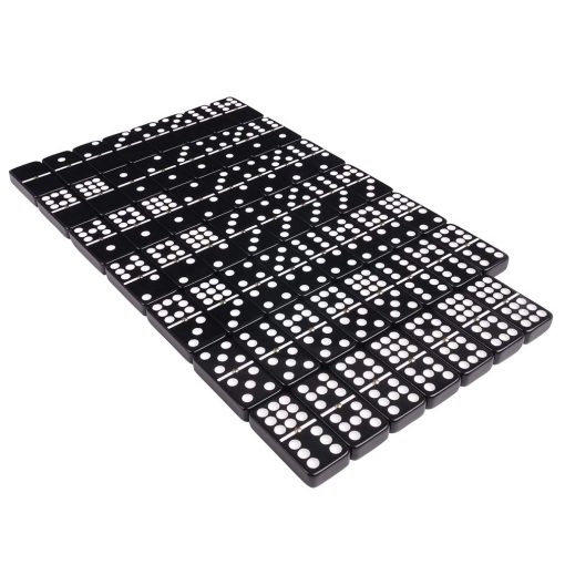 Set de Domino Grande Doble 9 de Silverman & Co. - Estuche Morado - Imagen 6