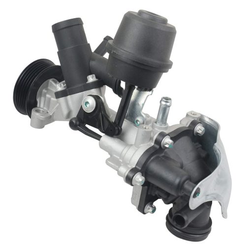 NEWZQ Bomba de Agua del Motor 2702000800 2702000000 Repuesto para Mercedes A-CLASS (W176) B-CLASS (W246, W242) CLA Coupe (C117) CLA Shooting Brake (X117) GLA-CLASS (X156) - Imagen 6