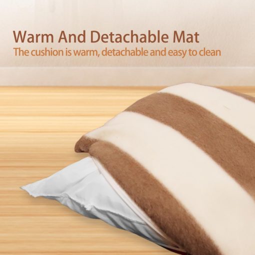 Cama Casa Escondite para Cuy Rata Dragon Barba Huron para Dormir y Esconderse, Accesorios de Jaula para Cuy Decoracion del Habitat (X-Large, 1. Venado Sika) - Imagen 7