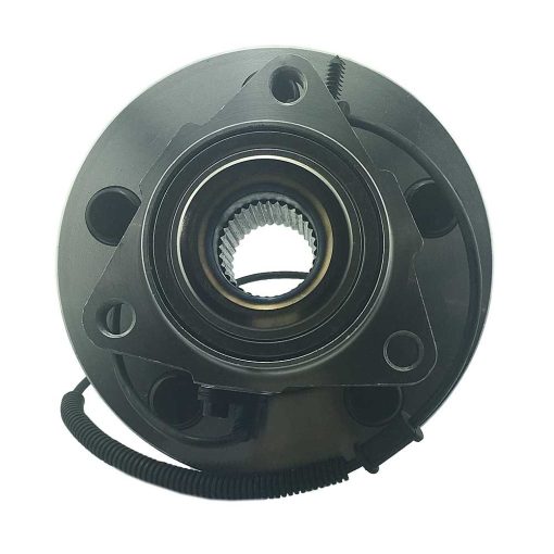 [Juego de 2] Ensamble del Buje y Rodamiento del Eje Delantero Longgo 515126 Compatible con Ram 1500 2009-2010 | Ram 1500 2011 - Con ABS 5 birlos - Imagen 3