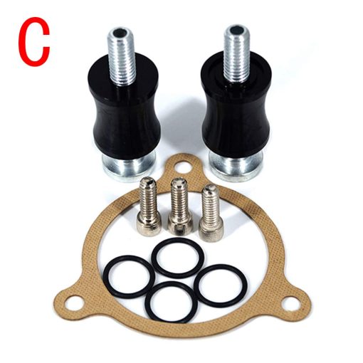Filtro de admision de aire para motocicleta, limpiador de aire CNC Negro para Harley Touring Street Glide 2008 - 2016 Softail 2016 - 2017 - Ajuste - C - Imagen 6