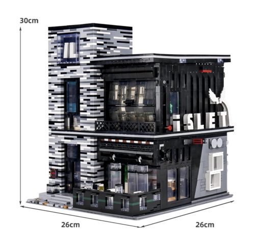 Set de bloques de construccion de General Jim's Pub and Restaurant City Toy Bricks - Nivel 2 - Set de bloques de construccion detallados increiblemente detallados - para adolescentes y adultos - Imagen 6