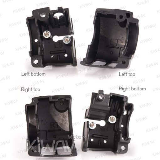 Cubierta de interruptor negro KiWAV compatible con Harley-Davidson '12-later Dyna Softail '14-later XL OEM#71826-11 - Imagen 6